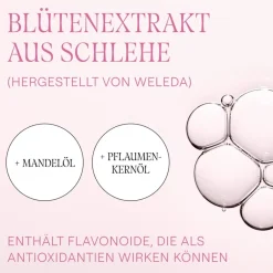 Gezichtsverzorging|Dagverzorging^WELEDA Gezichtsolie voor gevoelige huid Amandel, Natuurlijke, geurvrije olie met 3 ingrediënten voor een gekalmeerde huid en het verwijderen van oogmake-up