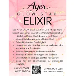 Hydraterend Serum|Anti-Agingserum^Ayer Gloed Ster Elixir, Pink October Limited Edition