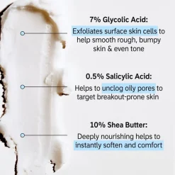 Body Scrub^The INKEY List Glycolic Acid Exfoliating Body Stick