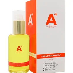 Body Oil^A4 Cosmetics Gouden Lichaamsolie