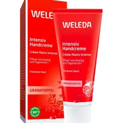 Heren|Hand & Voet^WELEDA Granaatappel Intensieve Handcrème, Heeft een antioxiderende werking, voorkomt pigmentvlekken