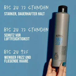 Styling Spray^KMS Haarlak werken