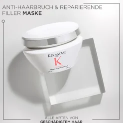 Haarbehandeling Keratine|Hydraterende Haarbehandeling^Kérastase Haarmasker Masque Filler Réparateur