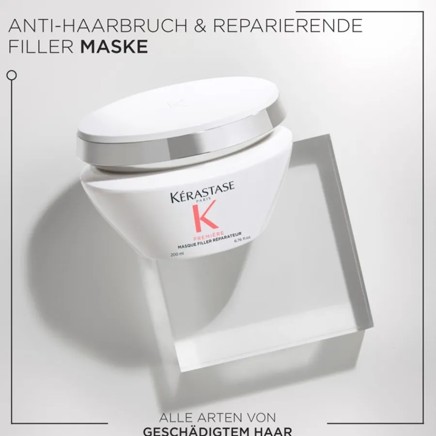 Haarbehandeling Keratine|Hydraterende Haarbehandeling^Kérastase Haarmasker Masque Filler Réparateur