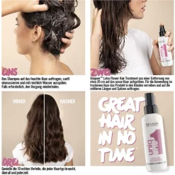 Haarbehandeling Voor Droog Haar|Droog Haar^Revlon Professional Hair Treatment Lotus Flower