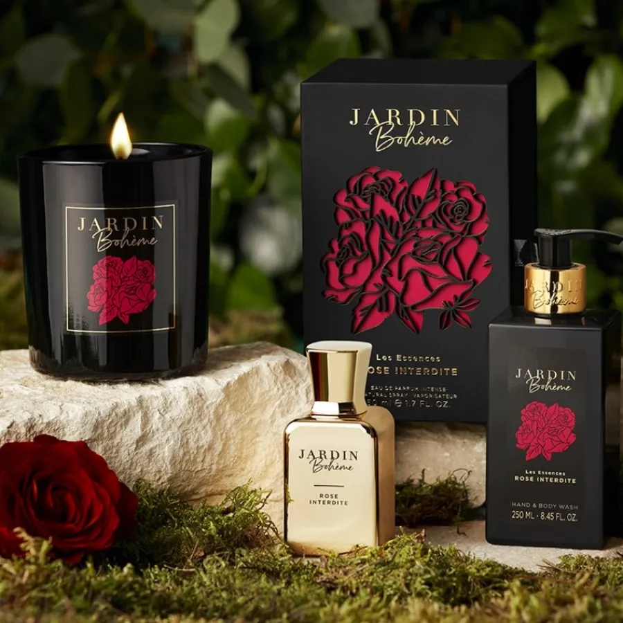 Douchegel^Jardin Bohème Hand & Body Wash, Rose Interdite