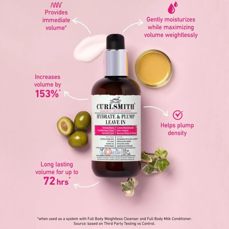 Krullend Haar|Leave-In Conditioner^Curlsmith Hydrate & Plump Leave-in