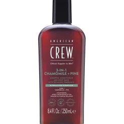 Douchegel & Doucheproducten|Shampoo^American Crew 3-in-1 Chamomile + Pine Shampoo, Conditioner and Body Wash