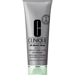 Reinigende Maskers^Clinique 2-in-1 Charcoal Mask + Scrub
