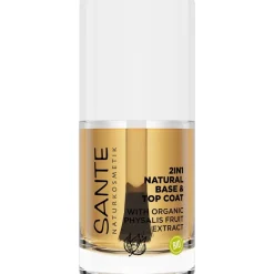 Topcoat|Basecoat^Sante Naturkosmetik 2in1 Natural Base & Top Coat