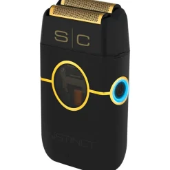 Elektrische Scheerapparaten & Trimmers^Stylecraft Instinct Metal Shaver Black, Professional Double Foil Shaver with IN2 Vector Motor