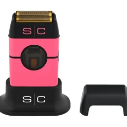 Elektrische Scheerapparaten & Trimmers^Stylecraft Instinct Metal Shaver Pink, Professional Double Foil Shaver with IN2 Vector Motor