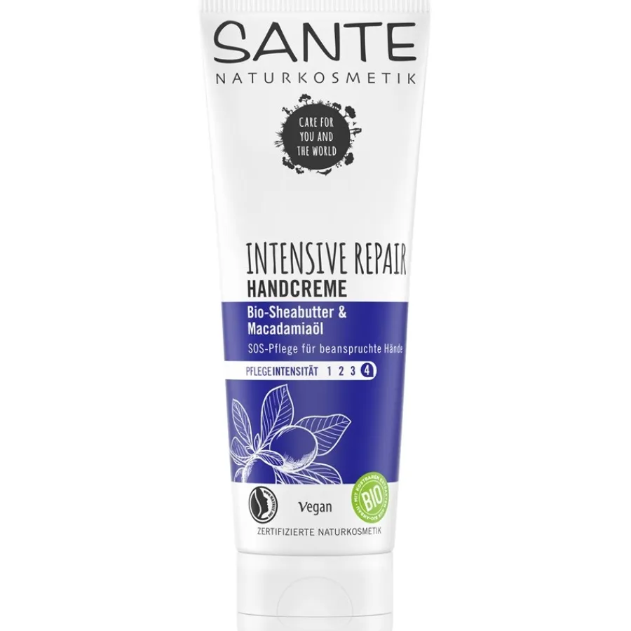 Hand & Voet|Handcrème^Sante Naturkosmetik Intensief Herstellende Handcrème Biologische Sheaboter & Macadamiaolie