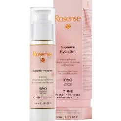 Gezichtsverzorging^Rosense Intensief voedende gezichtscrème, Voor normale & gemengde huid