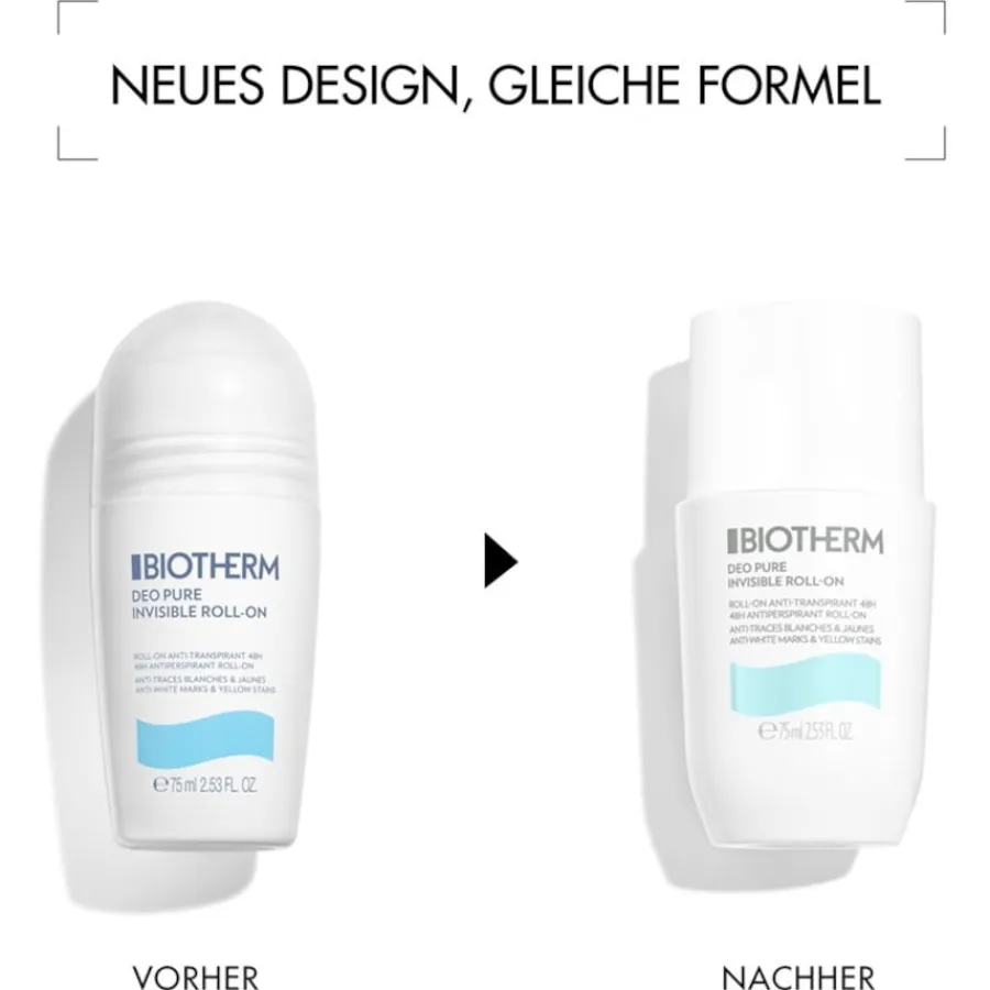 Deodorants Dames^Biotherm Invisible Roll-On 48h