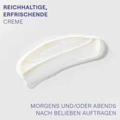 Gezichtsverzorging|Dagverzorging^WELEDA Iris dagopvang, Reguleert de vochtbalans van de normale tot droge huid