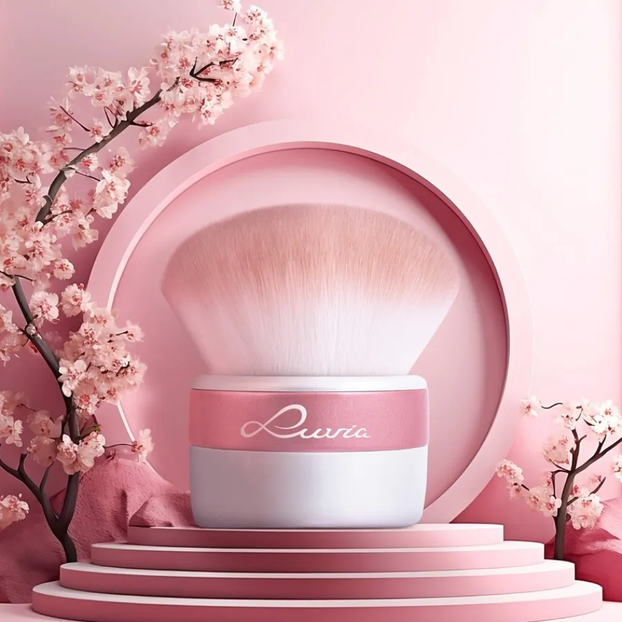 Blush Kwasten^Luvia Cosmetics Kabuki Brush - Candy
