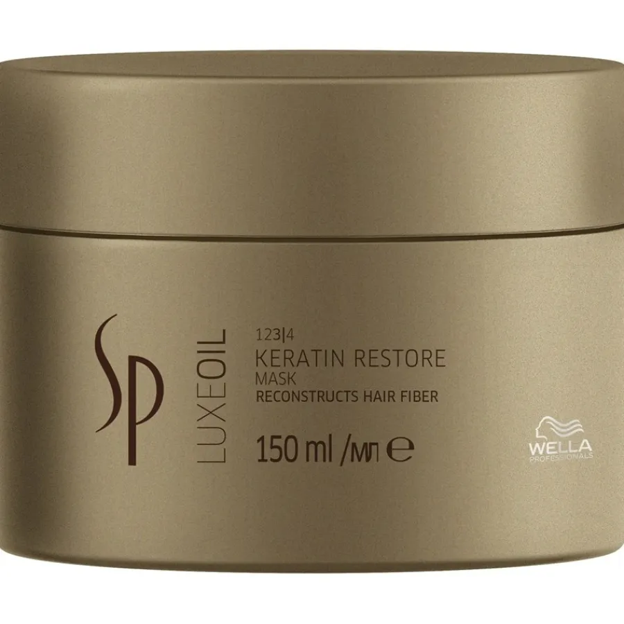 Haarbehandeling Keratine|Hydraterende Haarbehandeling^Wella Keratin Restore Mask