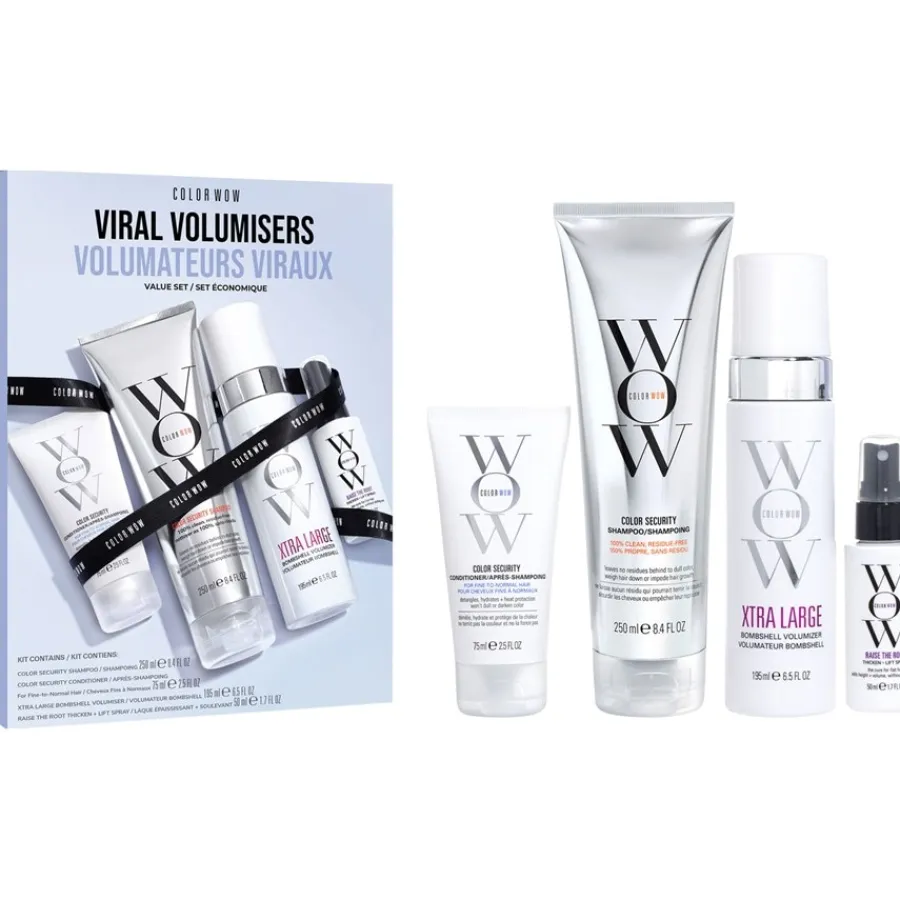 Haarmousse^COLOR WOW Kit met Viral Volumizers