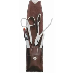 Accessoires Pedicure|Lichaamsverzorgingssets^ERBE Landkoffer, 4-delig, bruin