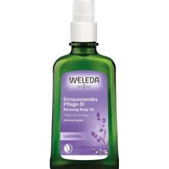 Lichaamsverzorging|Zonbescherming^WELEDA Lavendel Ontspannende Verzorgingsolie, Voedt, ontspant en kalmeert met echte essentiële lavendelolie