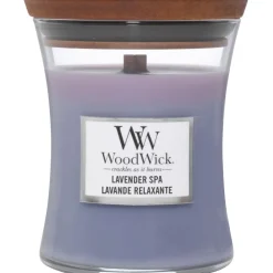Geurkaarsen^WoodWick Lavendel Spa