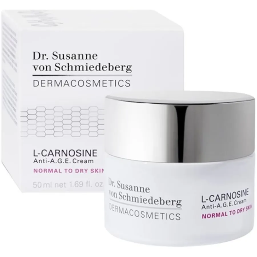 Gezichtscrème^Dr. Susanne von Schmiedeberg L-Carnosine Anti-A.G.E. Cream Normal to Dry Skin