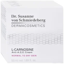Gezichtscrème^Dr. Susanne von Schmiedeberg L-Carnosine Anti-A.G.E. Cream Normal to Dry Skin