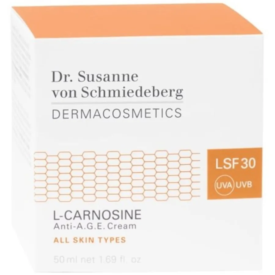 Gezichtscrème^Dr. Susanne von Schmiedeberg L-Carnosine Anti-A.G.E. Cream LSF 30