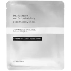 Sheet Maskers^Dr. Susanne von Schmiedeberg L-Carnosine Anti-A.G.E. Silver Foil Lifting Mask
