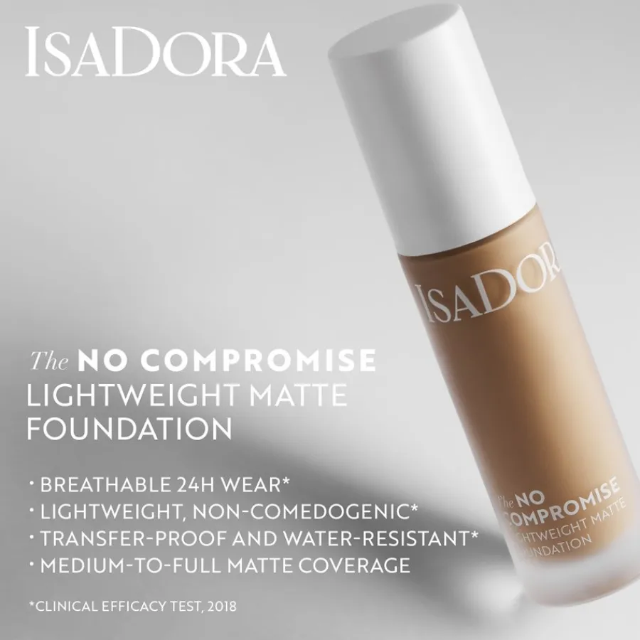 Make-Up Gezicht|Foundation^Isadora Lichtgewicht matte foundation