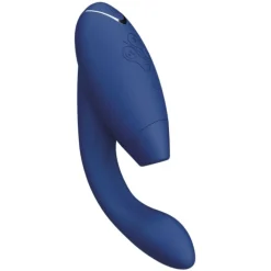 Vibrators^Womanizer Luxe dubbele stimulator met Pleasure Air-technologie voor de clitoris en vibratie voor de G-Spot, Bosbessen
