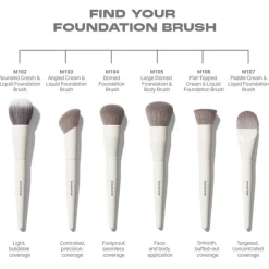 Foundationkwasten^Morphe M105 Large Domed Foundation & Body Brush