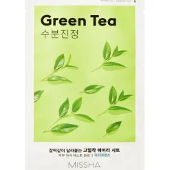 Sheet Maskers|Kleimaskers^MISSHA Masker Groene Thee, Airy Fit