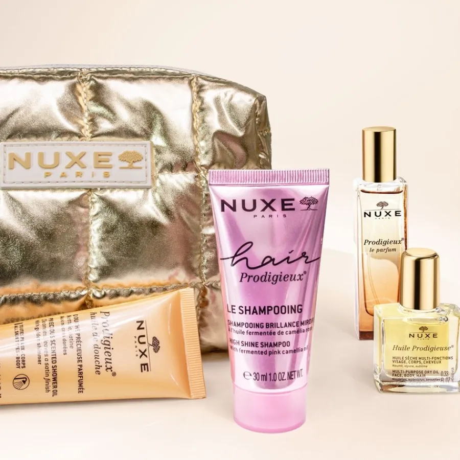Spraybehandeling|Haarolie^Nuxe Mijn gouden verliefdheidsset