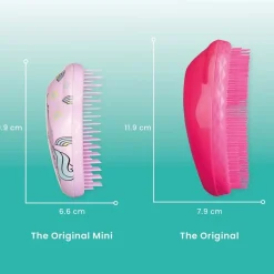 Platte Borstels & Paddle Brushes^Tangle Teezer Mini - Haarborstel Multi Eenhoorn, Steil & krullend haar