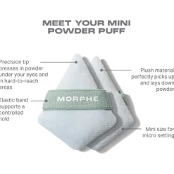 Make-Upsponzen|Lege Make-Uppaletten^Morphe Mini Powder Puff Trio
