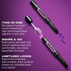 Crème-Oogschaduw^Morphe Mixed Signals Dual-Ended Cream & Liquid Shadow Stick