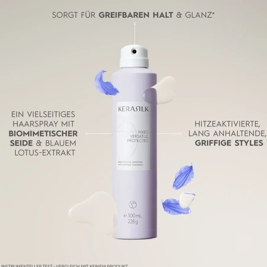 Droog Haar^Kerasilk Multifunctionele haarlak