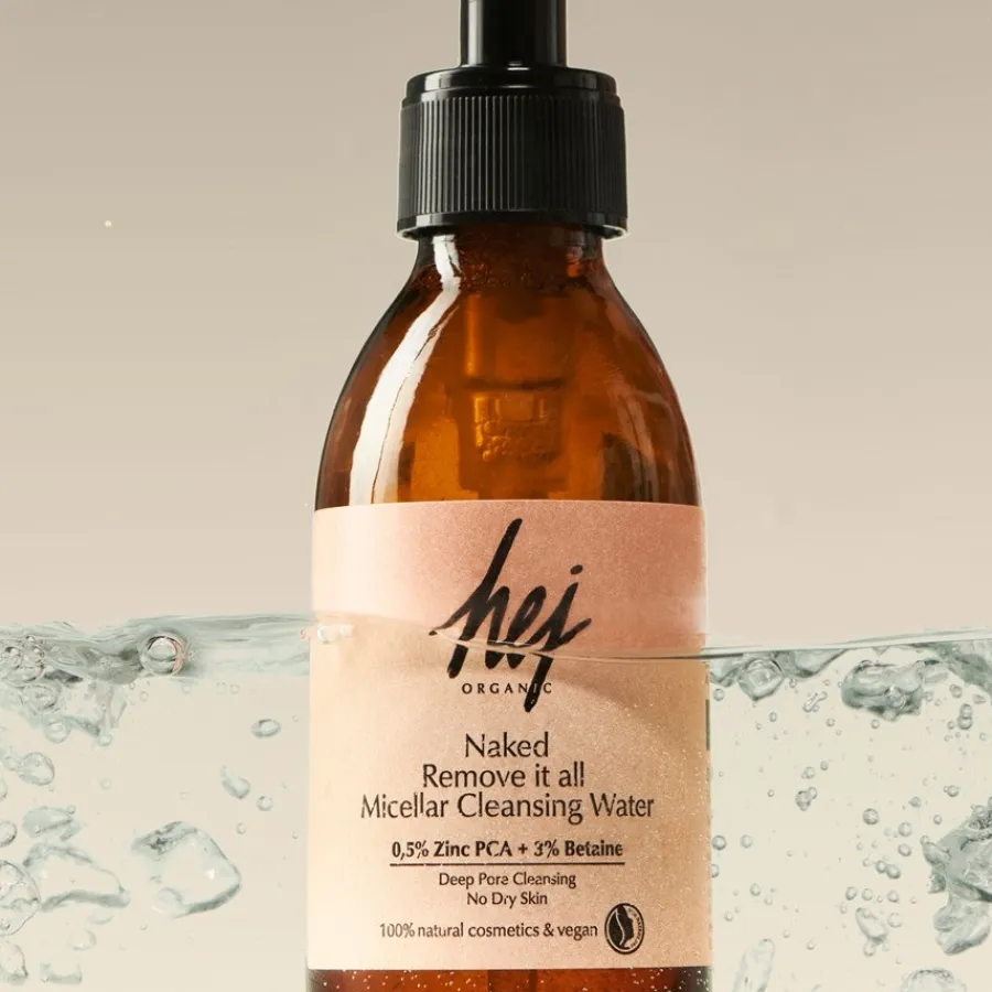 Gezichtsverzorging|Micellair Water^Hej Organic Naked Micellair Reinigingswater Alles verwijderen