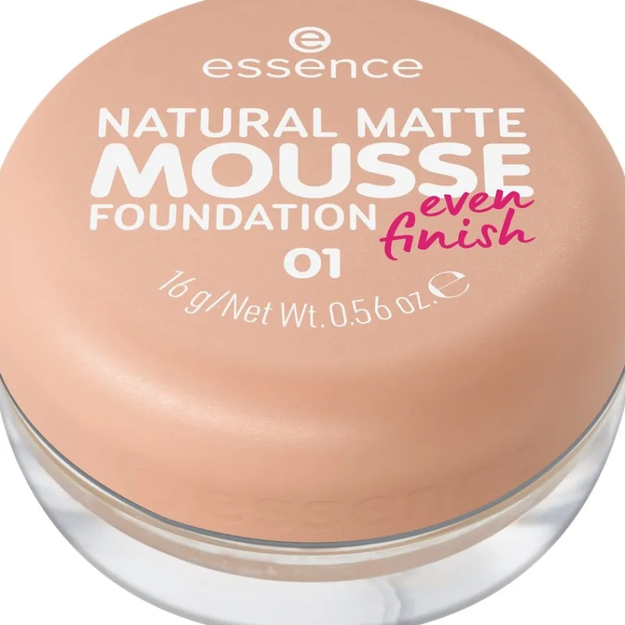 Make-Up Gezicht|Foundation^Essence Natural Matte Mousse Foundation