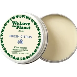 Deodorant^We Love The Planet Natuurlijke deodorantcrème - Fresh Citrus (veganistisch)