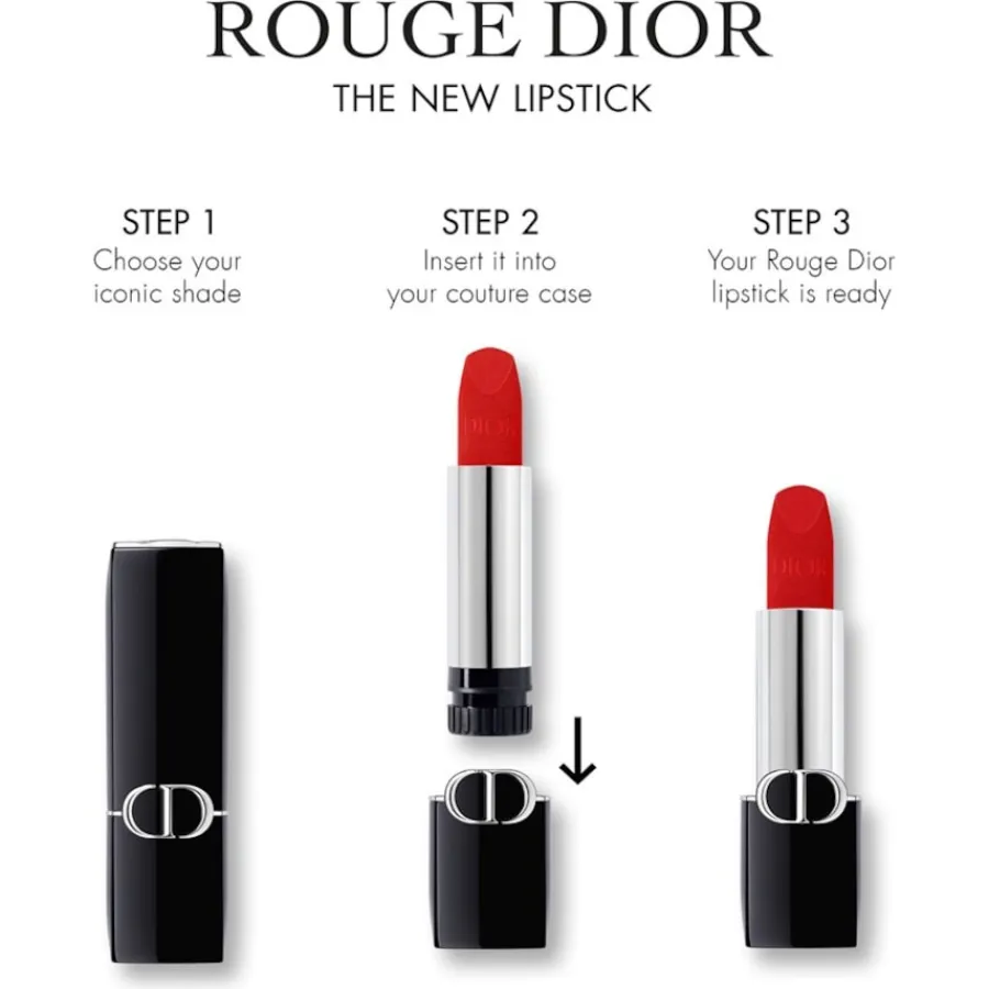 Lippenstift^DIOR Navulling Rouge