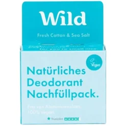 Deodorant^Wild Navulling Vers Katoen