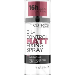 Make-Up Gezicht^Catrice Olie-Control Matte Fixeerspray