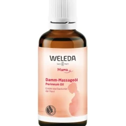Nagels|Haarverzorging^WELEDA Perineum massage-olie, Verstevigt en rekt de huid door regelmatige massages, voor meer elasticiteit