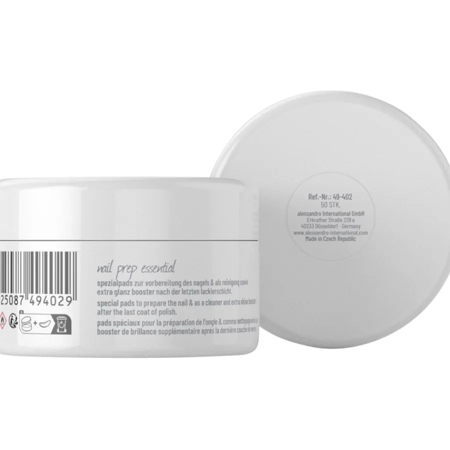 Make-Upsponzen|Lege Make-Uppaletten^Alessandro Prep & Shine Pads