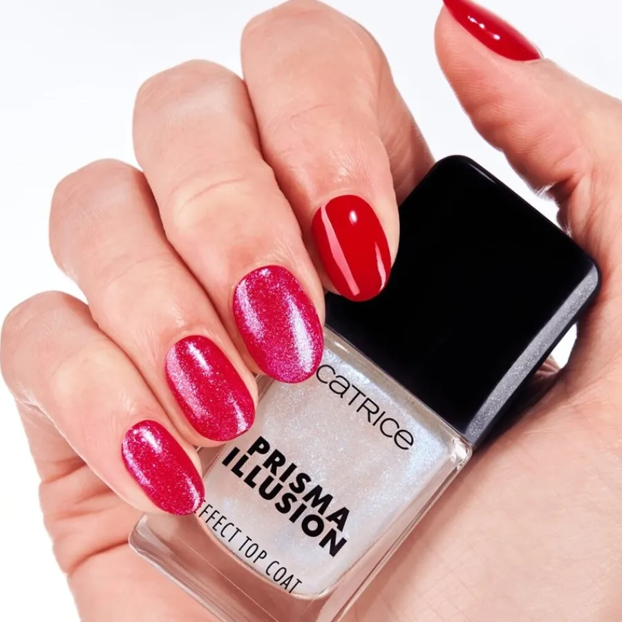Nagels|Topcoat^Catrice Prisma Illusie Effect Top Coat