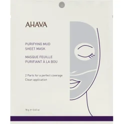Sheet Maskers^Ahava Purifying Mud Sheet Mask