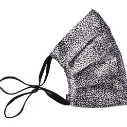 Nagels|Haarverzorging^slip Puur zijden gezichtsbedekking luipaard
